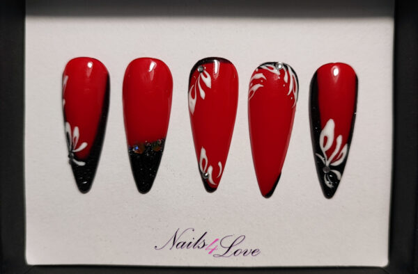 Rouge passion, noir paillettes – Image 2